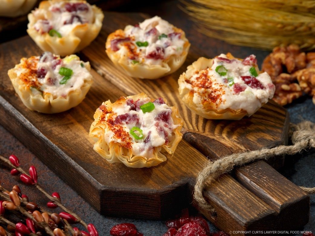 fall harvest crab bites super easy make-ahead canapes for the holidays featuring hellmann's products