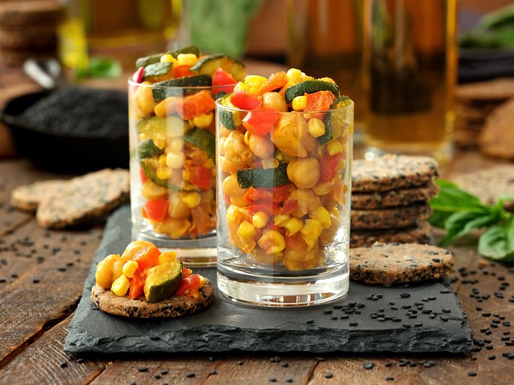 roasted corn and chickpea salad a versatile make-ahead side dish
